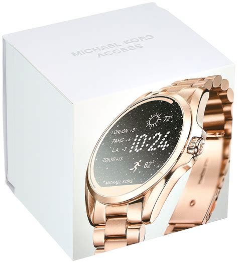 smartwatch michael kors rose goud|michael kors access touchscreen smartwatch.